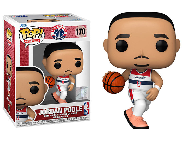 PRESALE | Funko POP! Sports: NBA - Washington Wizards Jordan Poole #170 Vinyl Figures