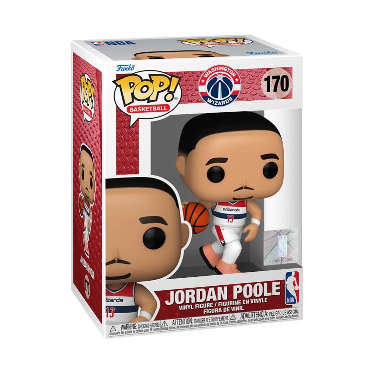 PRESALE | Funko POP! Sports: NBA - Washington Wizards Jordan Poole #170 Vinyl Figures