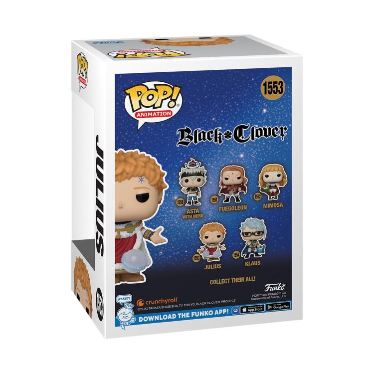 PRESALE | Funko POP! Animation: Black Clover - Julius #1553 Vinyl Figures