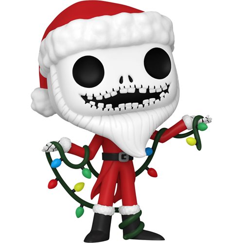 PRESALE | Funko POP! Disney: The Nightmare Before Christmas 30th Anniversary - Santa Jack Skellington #1383 - Vinyl Figures