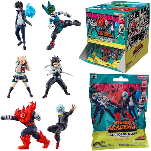 PRESALE | My Hero Academia - 3 1/2-Inch Mini-Figure Series 2 Case of 24 (Bandai)