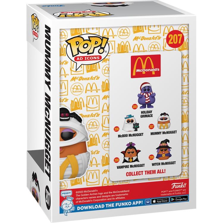 PRESALE | Funko POP! Ad Icons: McDonalds - Mummy McNugget #207 Vinyl Figures