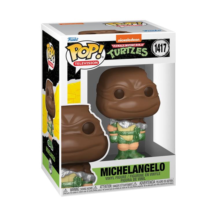 PRESALE | Funko POP!  TV: Teenage Mutant Ninja Turtles - Michelangelo (Easter Chocolate Deco) #1417 Vinyl Figures