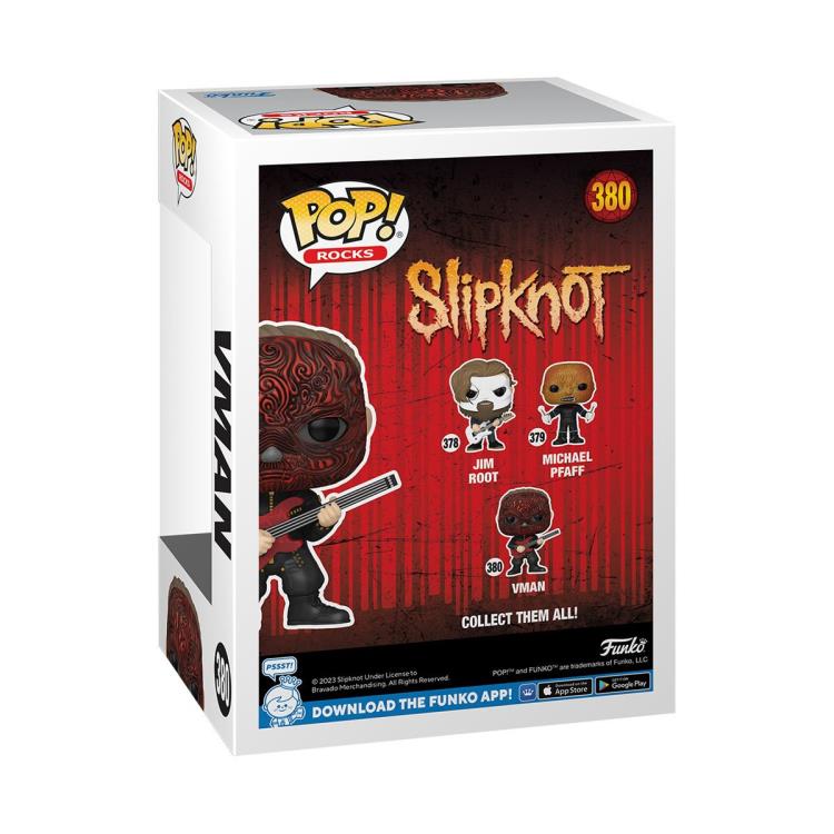 PRESALE | Funko POP! Rocks: Slipknot - VMan #380 Vinyl Figure