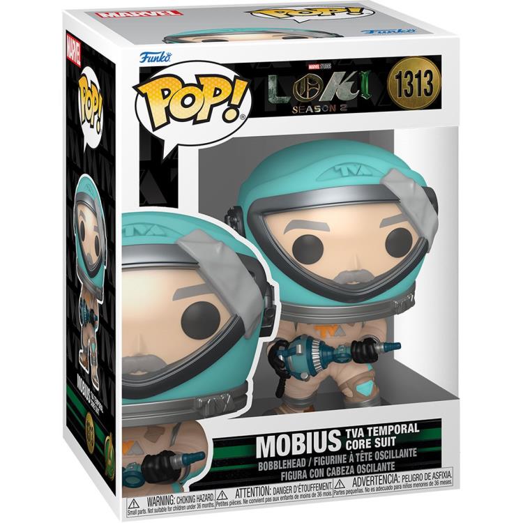 PRESALE | Funko POP! Marvel: Loki - Mobius (TVA Temporal Core Suit) (Season 2) #1313 Vinyl Figures