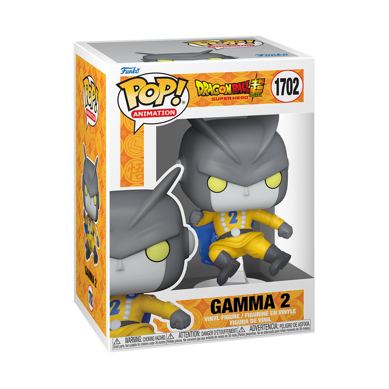 PRESALE | Funko POP! Animation: Dragon Ball Super: Super Hero - Gamma 2 Vinyl Figure #1702