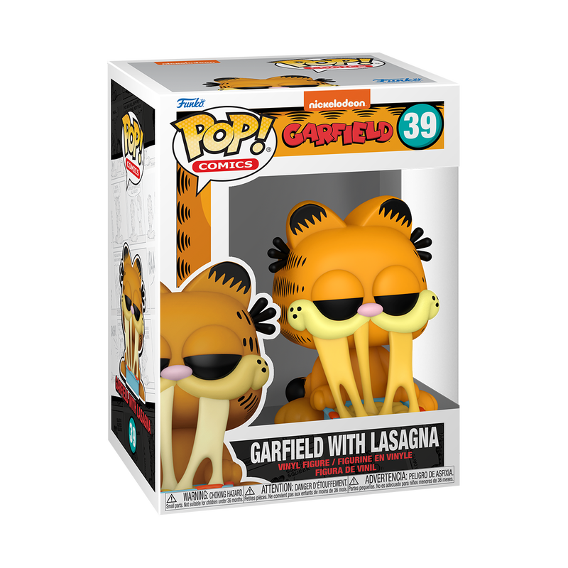 PRESALE | Funko POP! Comics: Garfield - Garfield with Lasagna Vinyl Figure #39