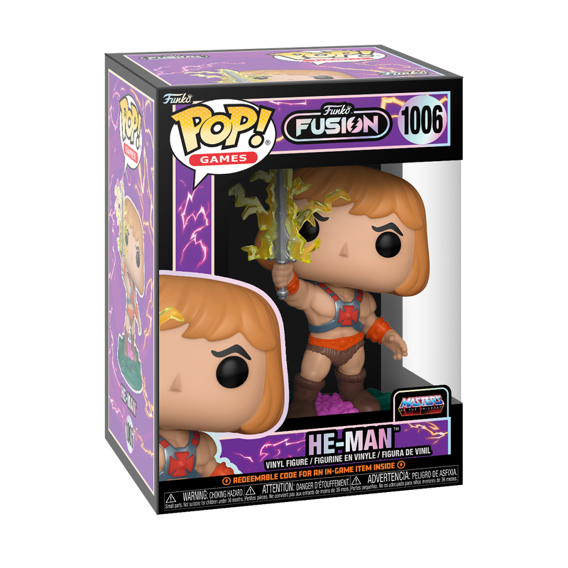 PRESALE | Funko POP! Games: Funko Fusion - He-Man Vinyl Figure #1006