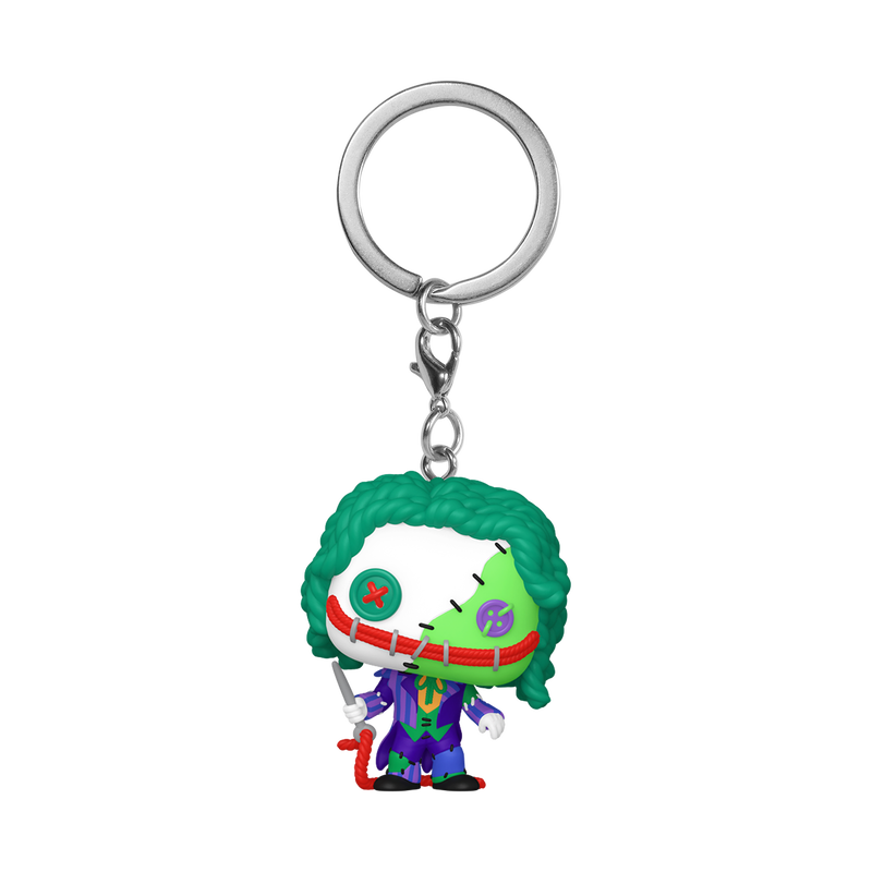 PRESALE | Funko POP! Keychain: DC Comics - The Joker (Patchwork) Key Chain