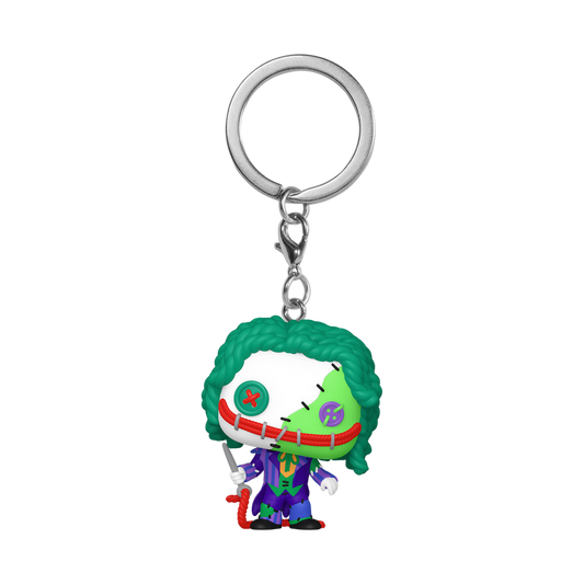 PRESALE | Funko POP! Keychain: DC Comics - The Joker (Patchwork) Key Chain