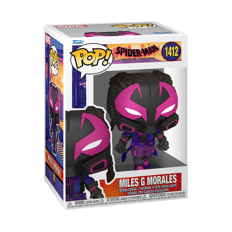 PRESALE | Funko POP! Marvel: Spider-Man: Across the Spider-Verse - Miles G. Morales Vinyl Figure #1412