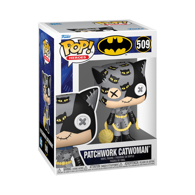 PRESALE | Funko POP! Heroes: DC Comics - Catwoman (Patchwork) Vinyl Figure #509