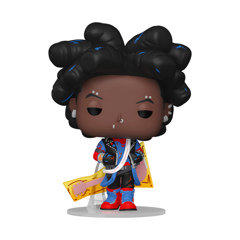 PRESALE | Funko POP! Marvel: Spider-Man: Across the Spider-Verse - Spider-Punk (Unmasked) Vinyl Figure #1411