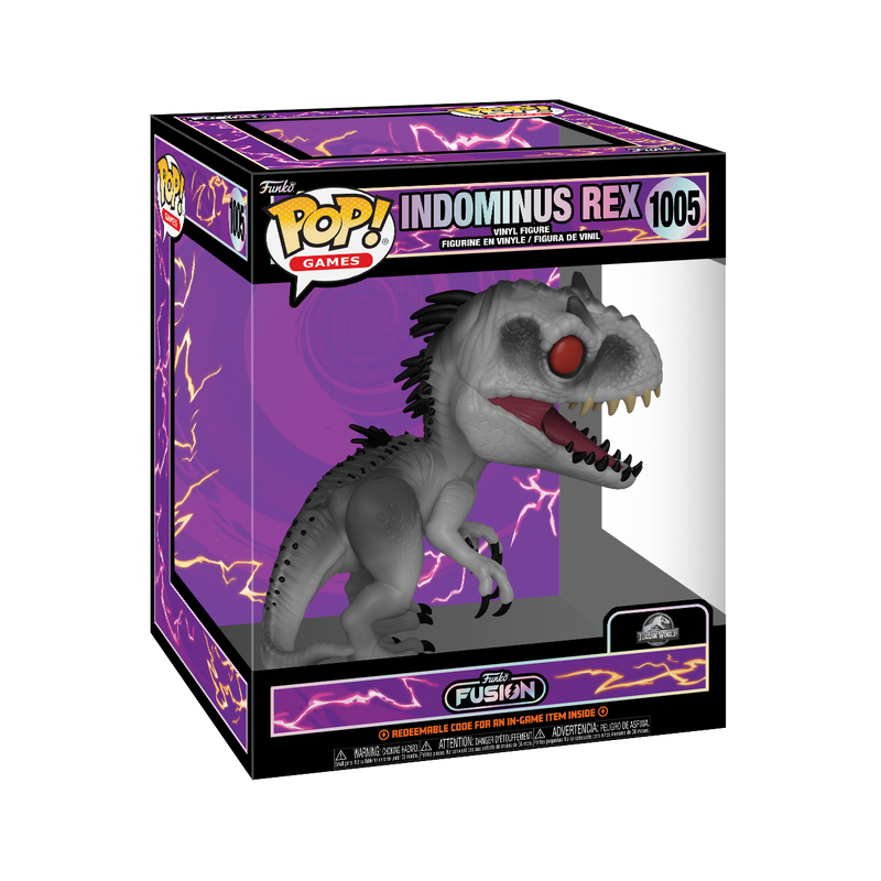 PRESALE | Funko POP! Games: Super Sized 6" Funko Fusion - Indominus Rex Vinyl Figure #1005