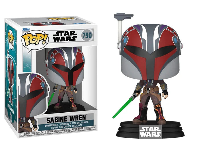 Funko Pop! Star Wars: Ahsoka - Sabine Wren with Lightsaber - #750