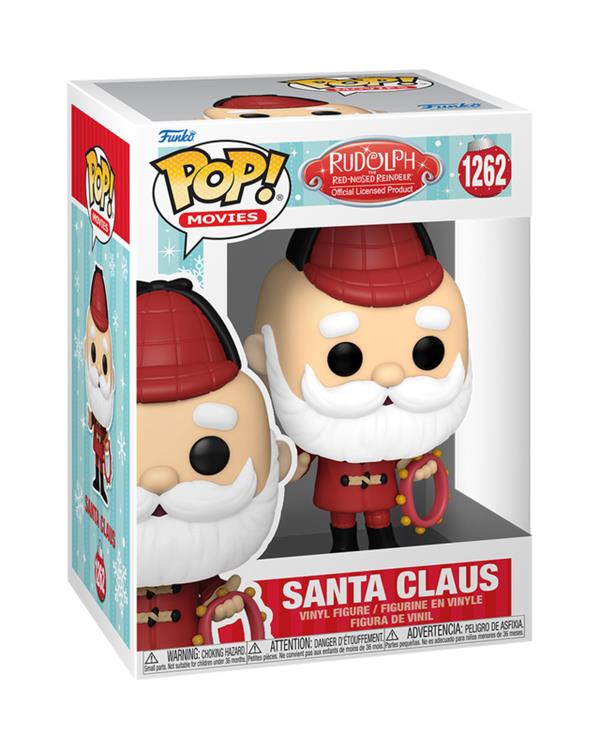 PRESALE | Funko POP! Movies: Rudolph the Red-Nosed Reindeer - Santa (Off Season) #1262 Vinyl Figures