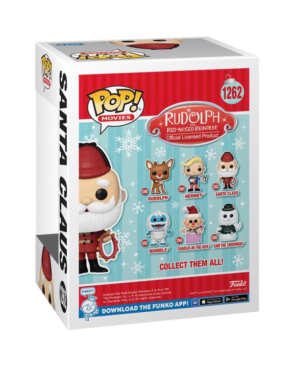 PRESALE | Funko POP! Movies: Rudolph the Red-Nosed Reindeer - Santa (Off Season) #1262 Vinyl Figures