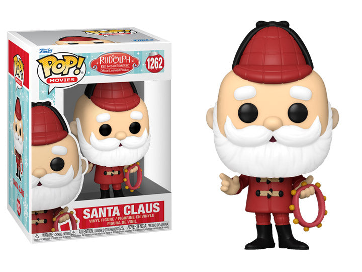 PRESALE | Funko POP! Movies: Rudolph the Red-Nosed Reindeer - Santa (Off Season) #1262 Vinyl Figures