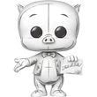 Funko POP! Animation: Looney Tunes - Porky Pig #2012 (Wave 6)