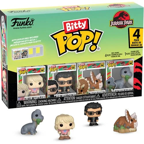 Funko Bitty POP!: Jurassic Park - Triceratops 4-Pack