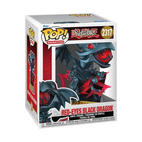 Funko POP! Animation: Yu-Gi-Oh! - Red-Eyes Black Dragon #2317 (Premium)