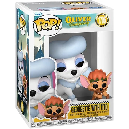 Funko POP!: Oliver & Company - Georgette with Tito #1706