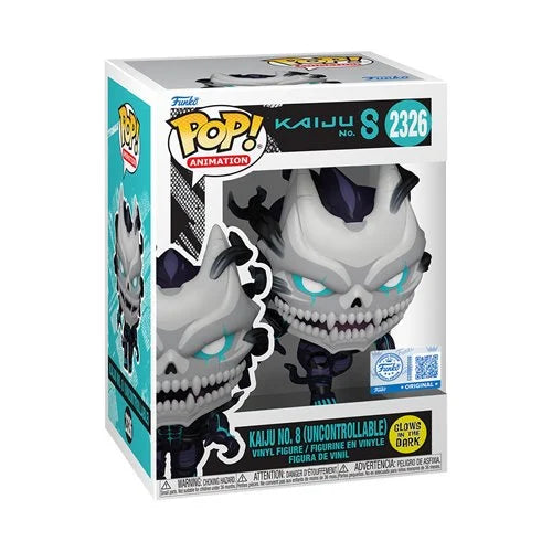 Funko POP! Animation: Kaiju No. 8 - Kaiju No. 8 (Uncontrollable) #2326 (Exclusive) (Glow-in-the-Dark)