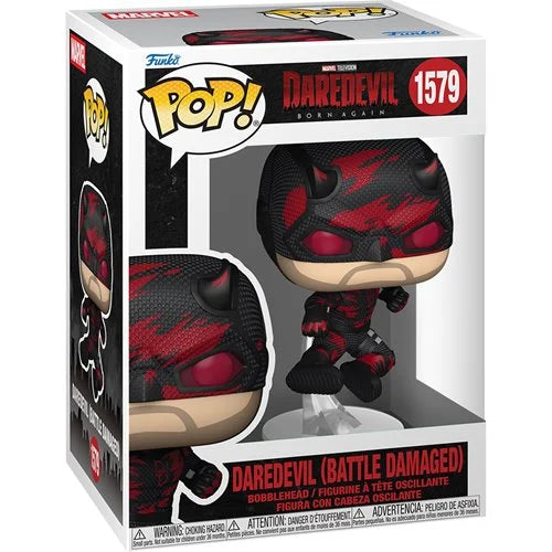 Funko POP!: Daredevil - Daredevil (Battle Damage) #1579 (Born Again) (Marvel Television)