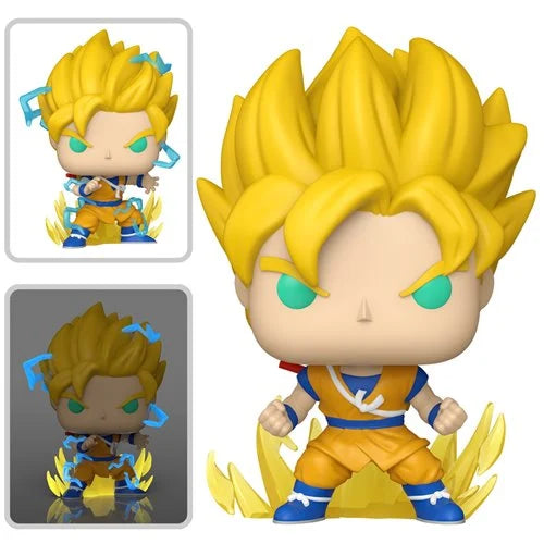 Funko POP! Animation: Dragon Ball DAIMA - Super Saiyan Son Goku (Mini) #2305 (Limited Glow Chase Edition)