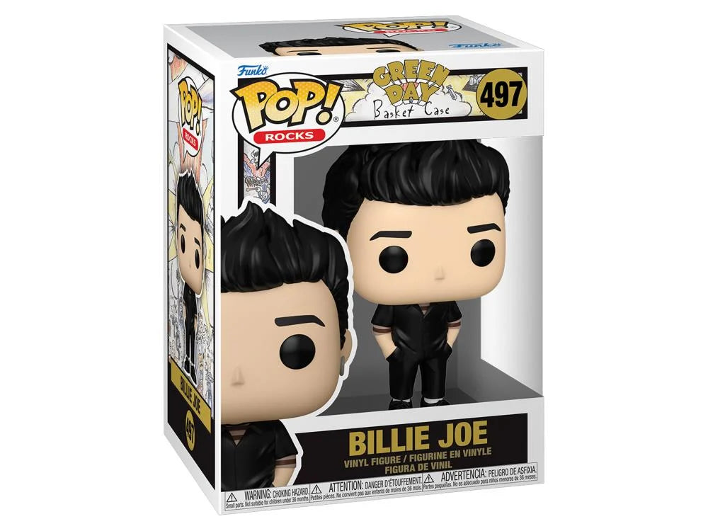 Funko POP! Rocks: Green Day - Billie Joe #497 (Basket Case)