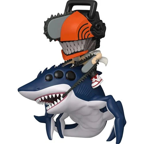 Funko POP! Rides: Chainsaw Man Reze Arc - Chainsaw Man and Beam #147 (Deluxe)