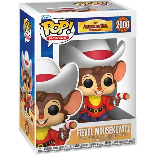 Funko POP! Movies: An American Tail Fievel Goes West - Fievel Mousekewitz #2000