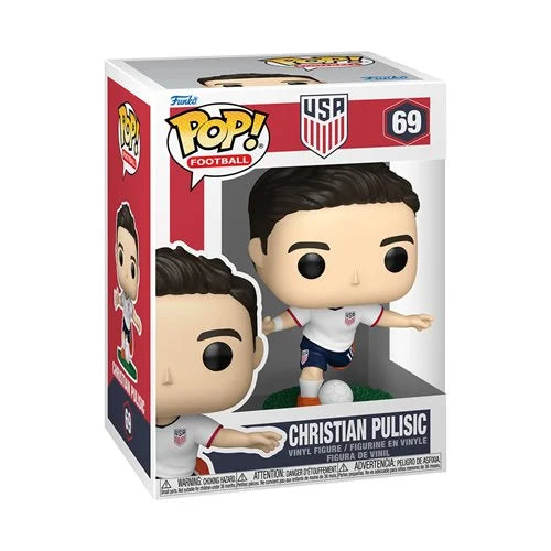 Funko POP! Football: Football World Cup 2026 USA - Christian Pulisic #69