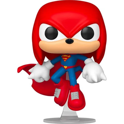 Funko POP! Heroes: Justice League x Sonic the Hedgehog - Knuckles as Superman #596