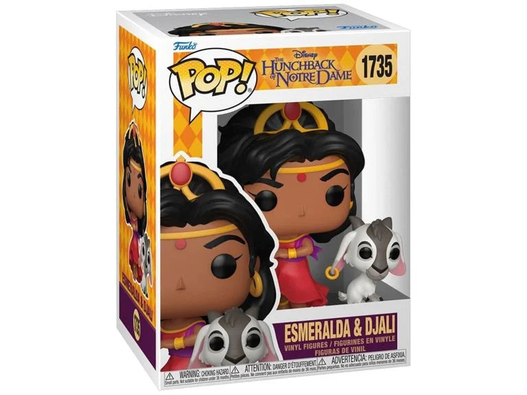 Funko POP!: The Hunchback of Notre Dame - Esmeralda & Djali #1735