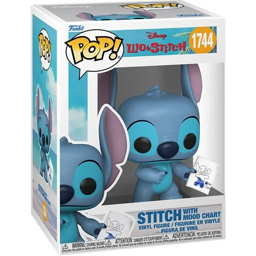 Funko POP!: Lilo & Stitch - Stitch with Mood Chart #1744