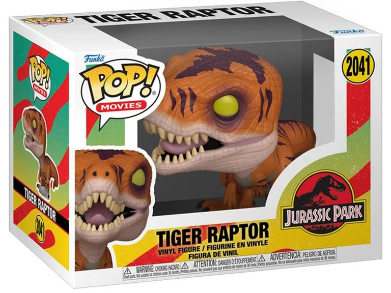 Funko POP! Movies: Jurassic Park - Tiger Raptor #2041