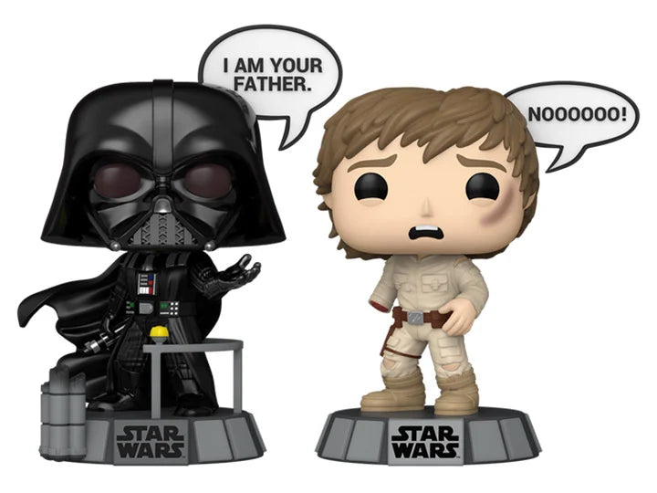 Funko POP!: Star Wars - Darth Vader & Luke Skywalker (2-Pack) (I Am Your Father)