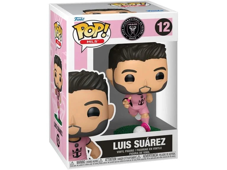Funko POP! MLS: Inter Miami CF - Luis Suarez #12 (Pink)