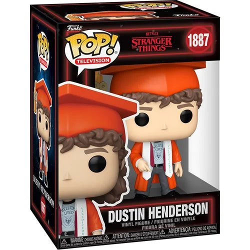 Funko POP! Television: Stranger Things - Dustin Henderson #1887 (Season 5)
