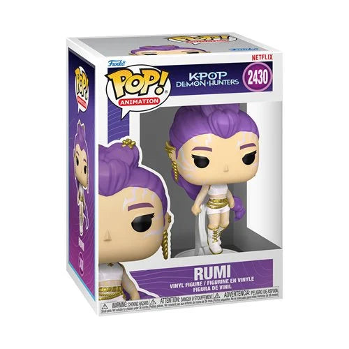 Funko POP! Animation: KPop Demon Hunters - Rumi #2430 (What It Sounds Like) (Limited Glow Chase Edition)