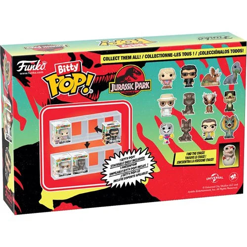 Funko Bitty POP!: Jurassic Park - Velociraptor 4-Pack