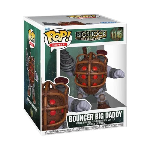 Funko POP! Games: Bioshock - Bouncer Big Daddy #1145 (Super 5 3/4-Inch)