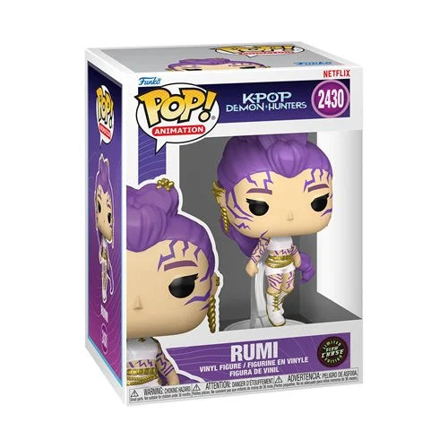 Funko POP! Animation: KPop Demon Hunters - Rumi #2430 (What It Sounds Like) (Limited Glow Chase Edition)