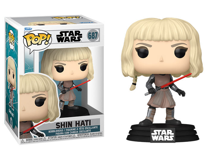 PRESALE | Funko POP! Star Wars: Ahsoka - Shin Hati #687 Vinyl Figures