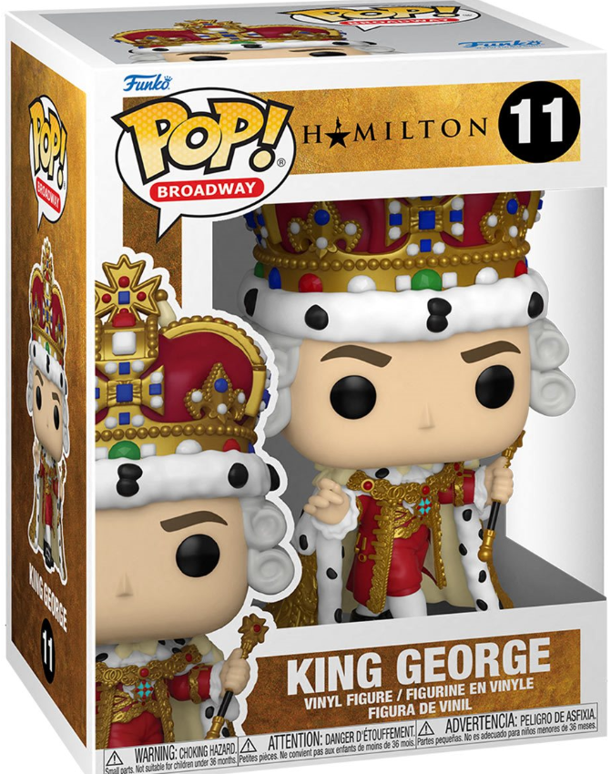 Funko POP! Broadway: Hamilton - King George Vinyl Figure #11