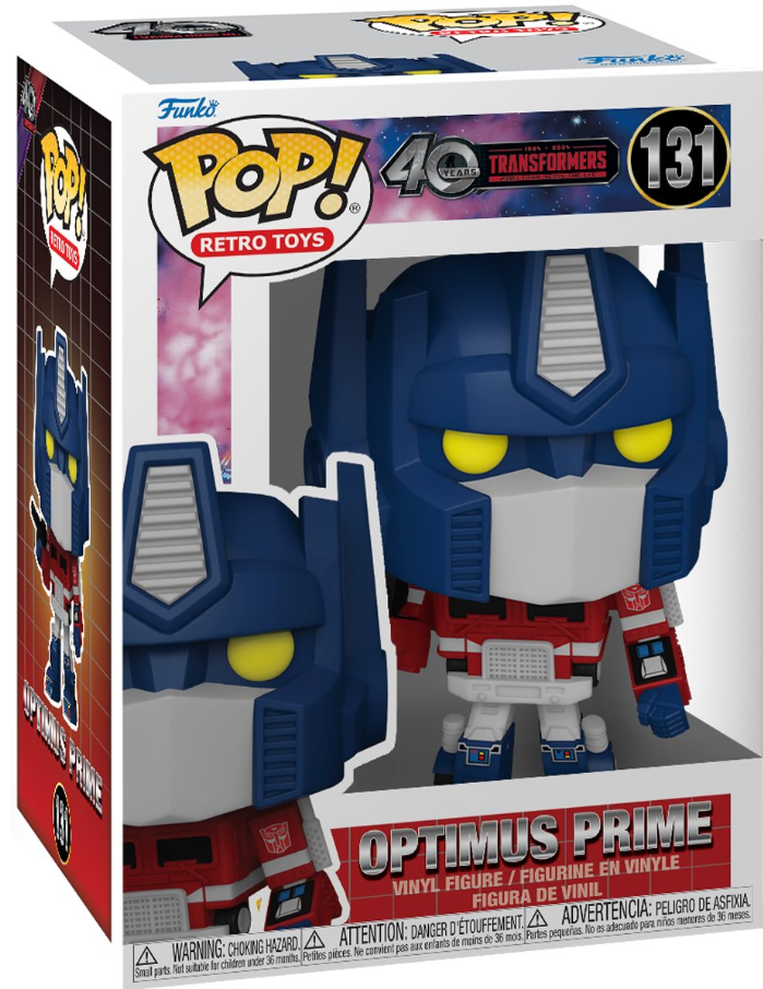 Funko POP! Retro Toys: Transformers - Optimus Prime (Generation 1) #131