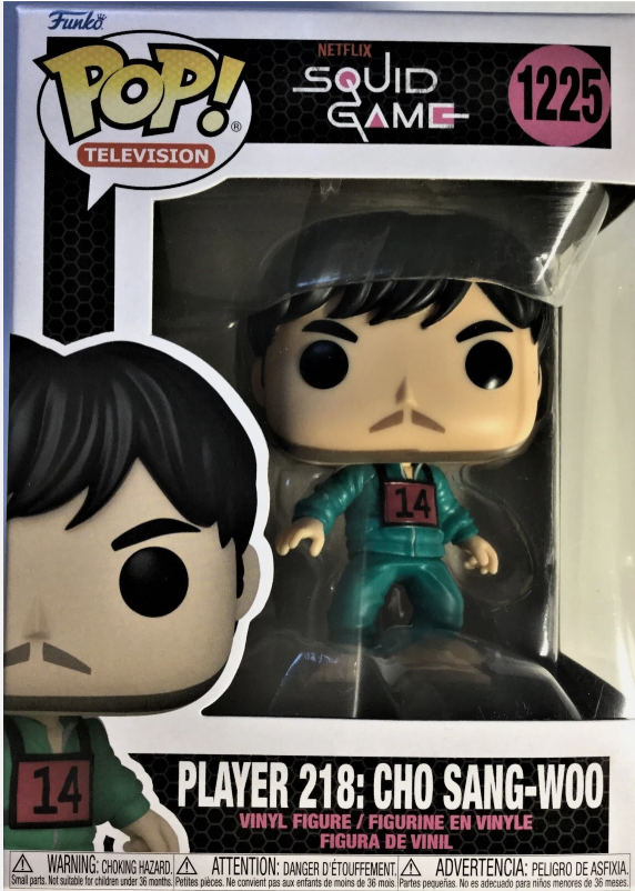 Funko POP! Television: Squid Game - Player 218 (Cho Sang-Woo) #1225