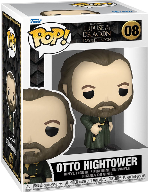 Funko POP!: House of the Dragon - Otto Hightower #08 (Game of Thrones) (Day of the Dragon)