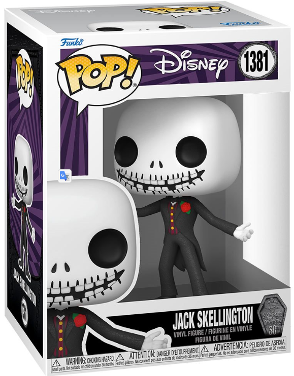 Funko POP!: Disney - Jack Skellington (The Nightmare Before Christmas) #1381